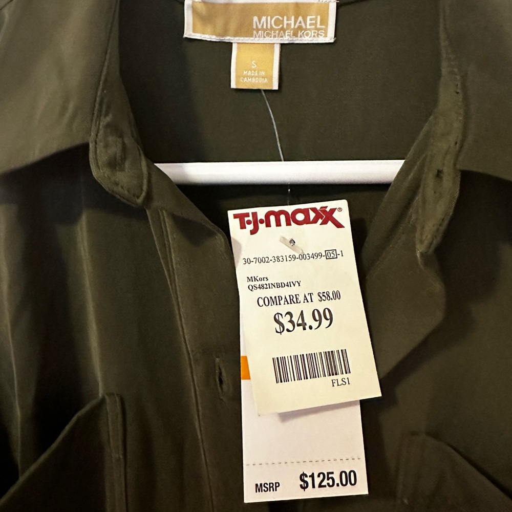 Brand new Michael Kors casual dress, size S.
